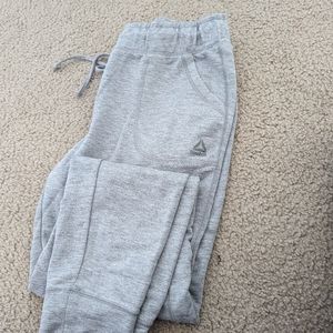 Grey Rebook Sweatpants, Women's M